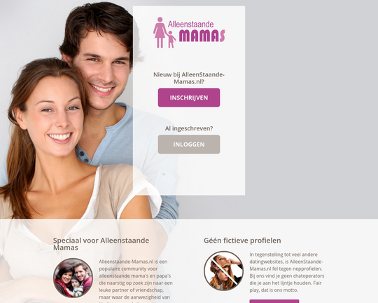 Alleenstaande mama's Logo