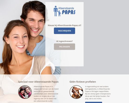 Alleenstaande papa's Logo